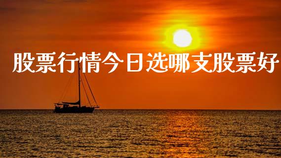 股票行情今日选哪支股票好_https://www.kuaijiepai.net_股票理论_第1张