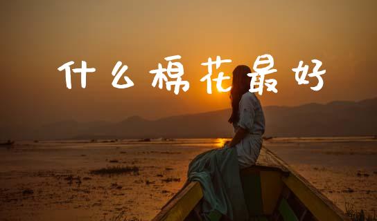 什么棉花最好_https://www.kuaijiepai.net_期货资讯_第1张