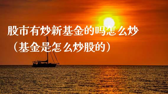 股市有炒新基金的吗怎么炒（基金是怎么炒股的）_https://www.kuaijiepai.net_投资理财_第1张
