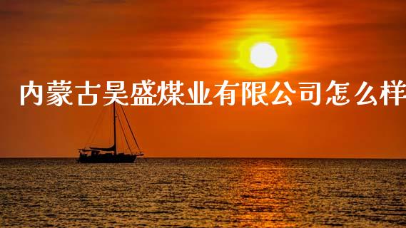 内蒙古昊盛煤业有限公司怎么样_https://www.kuaijiepai.net_国际期货_第1张