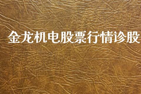 金龙机电股票行情诊股_https://www.kuaijiepai.net_国际股建_第1张