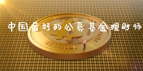 中国最好的公募基金理财师_https://www.kuaijiepai.net_期货理财_第1张