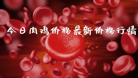 今日肉鸡价格最新价格行情_https://www.kuaijiepai.net_期货资讯_第1张