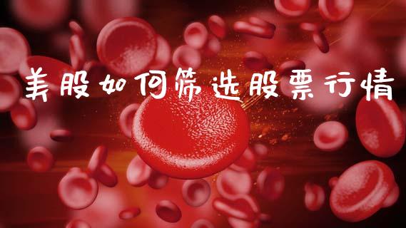 美股如何筛选股票行情_https://www.kuaijiepai.net_股票理论_第1张