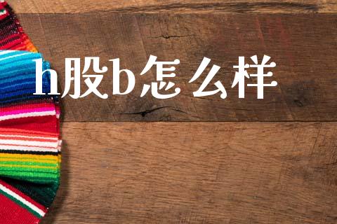 h股b怎么样_https://www.kuaijiepai.net_投资理财_第1张