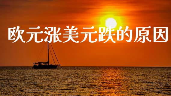 欧元涨美元跌的原因_https://www.kuaijiepai.net_国际期货_第1张