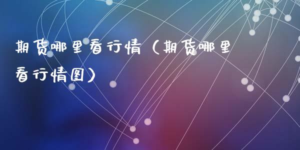 期货哪里看行情（期货哪里看行情图）_https://www.kuaijiepai.net_期货资讯_第1张
