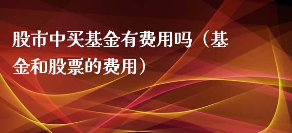 股市中买基金有费用吗（基金和股票的费用）_https://www.kuaijiepai.net_期货理财_第1张