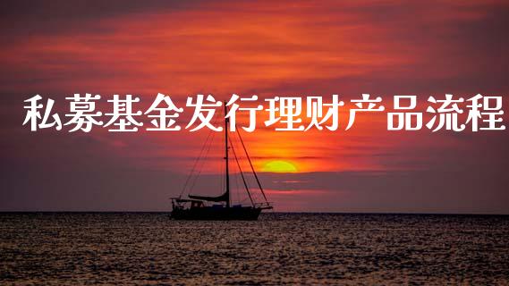 私募基金发行理财产品流程_https://www.kuaijiepai.net_投资理财_第1张