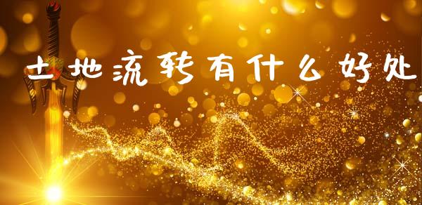 土地流转有什么好处_https://www.kuaijiepai.net_期货理财_第1张