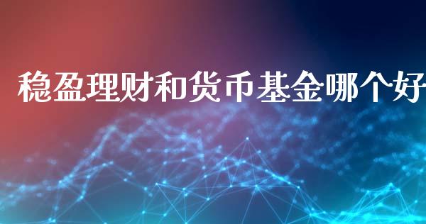 稳盈理财和货币基金哪个好_https://www.kuaijiepai.net_期货理财_第1张