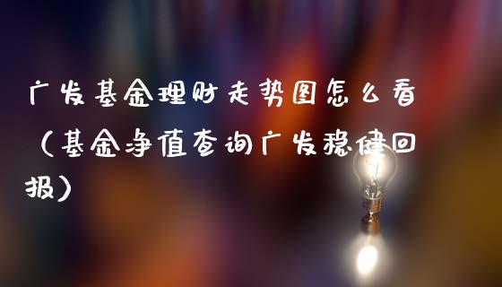广发基金理财走势图怎么看（基金净值查询广发稳健回报）_https://www.kuaijiepai.net_期货理财_第1张