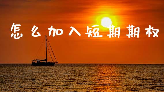 怎么加入短期期权_https://www.kuaijiepai.net_国际股建_第1张