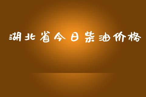 湖北省今日柴油价格_https://www.kuaijiepai.net_期货在线_第1张