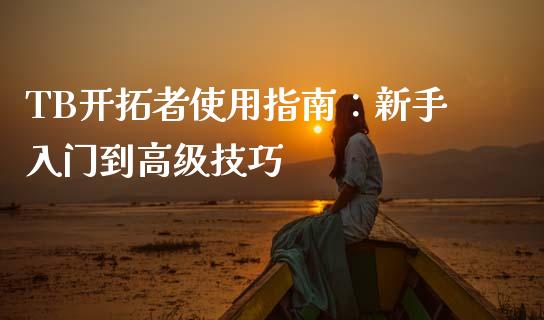 TB开拓者使用指南：新手入门到高级技巧_https://www.kuaijiepai.net_国际股建_第1张