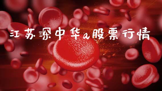 江苏深中华a股票行情_https://www.kuaijiepai.net_新股新闻_第1张