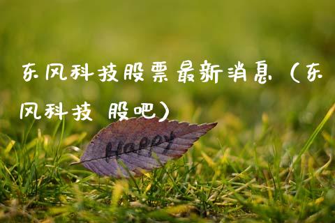 东风科技股票最新消息（东风科技 股吧）_https://www.kuaijiepai.net_股票理论_第1张