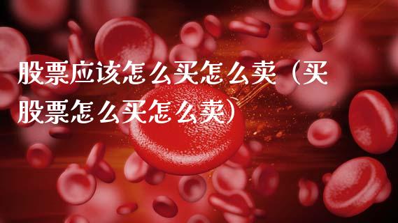 股票应该怎么买怎么卖（买股票怎么买怎么卖）_https://www.kuaijiepai.net_国际股建_第1张