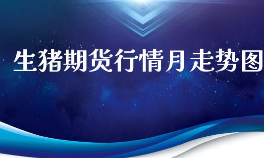 生猪期货行情月走势图_https://www.kuaijiepai.net_国际期货_第1张