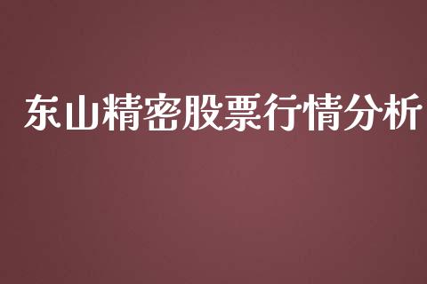 东山精密股票行情分析_https://www.kuaijiepai.net_新股新闻_第1张