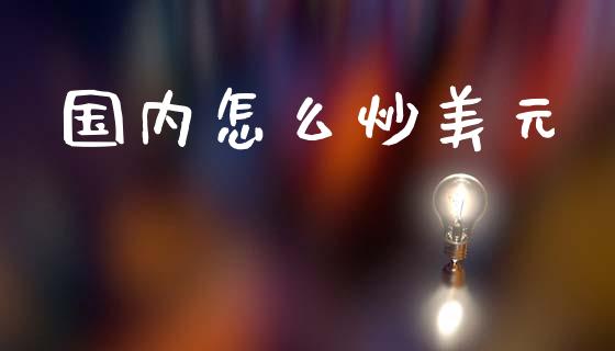 国内怎么炒美元_https://www.kuaijiepai.net_股票理论_第1张