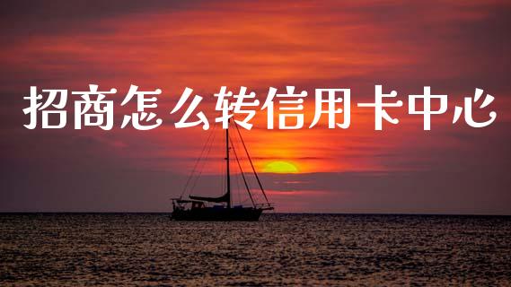 招商怎么转信用卡中心_https://www.kuaijiepai.net_期货在线_第1张
