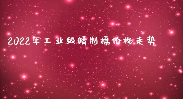 2022年工业级精制棉价格走势_https://www.kuaijiepai.net_期货资讯_第1张