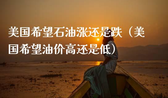 美国希望石油涨还是跌(美国希望油价高还是低)_股票理论_第1张_快捷排财经网 美国希望石油涨还是跌(美国希望油价高还是低)_https://www.kuaijiepai.net_股票理论_第1张