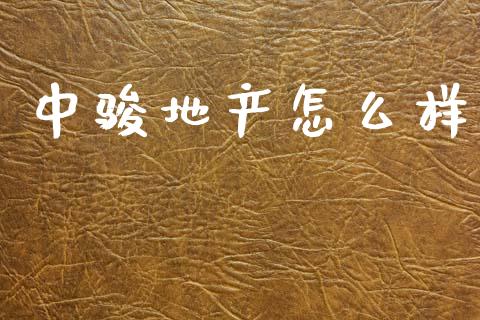 中骏地产怎么样_国际股建_第1张_快捷排财经网 中骏地产怎么样_https://www.kuaijiepai.net_国际股建_第1张