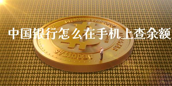 中国银行怎么在手机上查余额_https://www.kuaijiepai.net_投资理财_第1张
