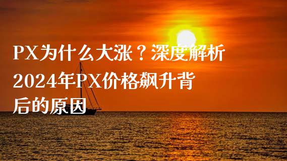 PX为什么大涨？深度解析2024年PX价格飙升背后的原因_https://www.kuaijiepai.net_期货在线_第1张