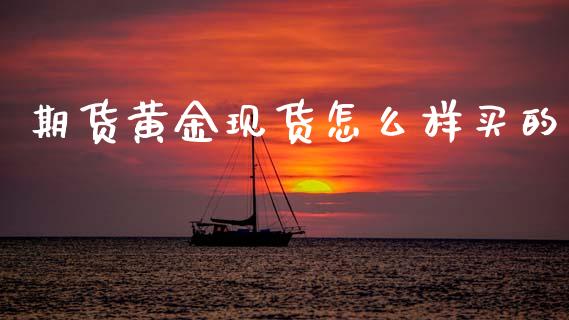 期货黄金现货怎么样买的_https://www.kuaijiepai.net_期货资讯_第1张