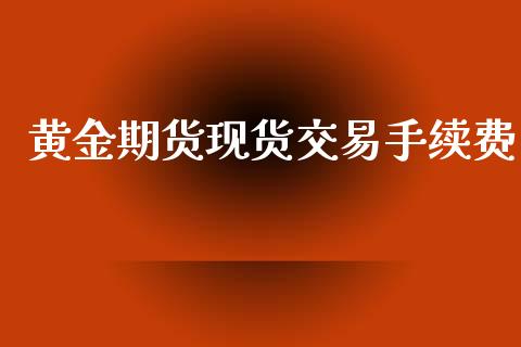 黄金期货现货交易手续费_https://www.kuaijiepai.net_国际期货_第1张