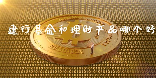 建行基金和理财产品哪个好_https://www.kuaijiepai.net_期货理财_第1张