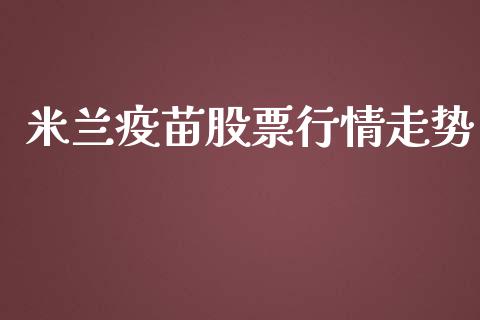 米兰疫苗股票行情走势_https://www.kuaijiepai.net_国际股建_第1张