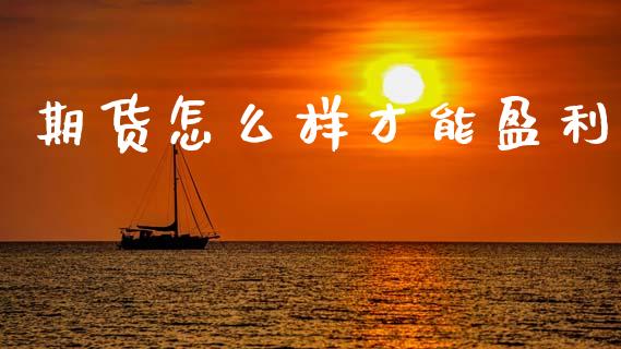 期货怎么样才能盈利_https://www.kuaijiepai.net_新股新闻_第1张