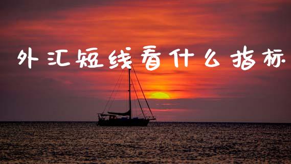 外汇短线看什么指标_https://www.kuaijiepai.net_期货在线_第1张
