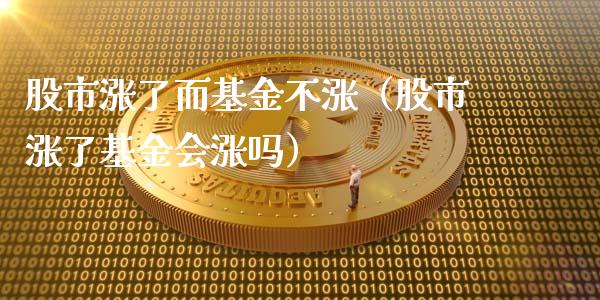 股市涨了而基金不涨（股市涨了基金会涨吗）_https://www.kuaijiepai.net_投资理财_第1张