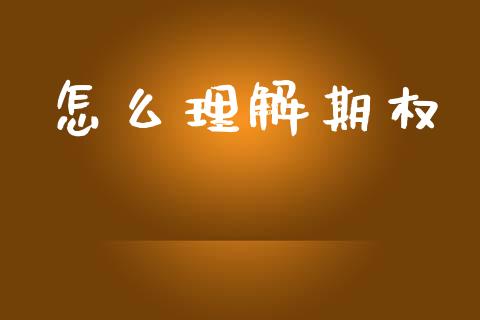 怎么理解期权_https://www.kuaijiepai.net_股票理论_第1张
