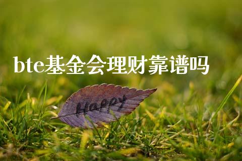 bte基金会理财靠谱吗_https://www.kuaijiepai.net_期货理财_第1张
