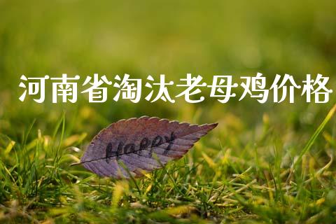 河南省淘汰老母鸡价格_https://www.kuaijiepai.net_期货资讯_第1张
