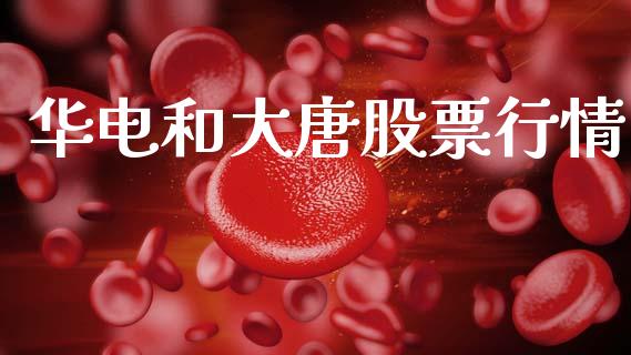 华电和大唐股票行情_https://www.kuaijiepai.net_新股新闻_第1张