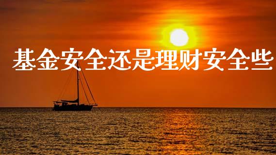 基金安全还是理财安全些_https://www.kuaijiepai.net_期货理财_第1张
