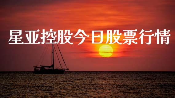 星亚控股今日股票行情_https://www.kuaijiepai.net_新股新闻_第1张