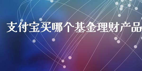 支付宝买哪个基金理财产品_https://www.kuaijiepai.net_投资理财_第1张