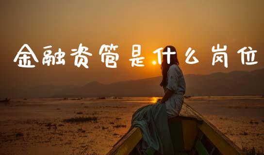 金融资管是什么岗位_https://www.kuaijiepai.net_投资理财_第1张
