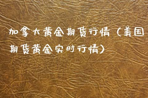 加拿大黄金期货行情（美国期货黄金实时行情）_https://www.kuaijiepai.net_国际期货_第1张