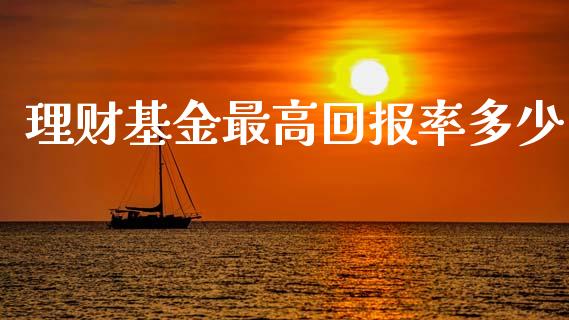 理财基金最高回报率多少_https://www.kuaijiepai.net_投资理财_第1张