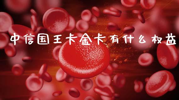 中信国王卡金卡有什么权益_https://www.kuaijiepai.net_期货在线_第1张