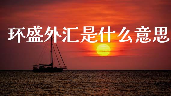 环盛外汇是什么意思_https://www.kuaijiepai.net_新股新闻_第1张
